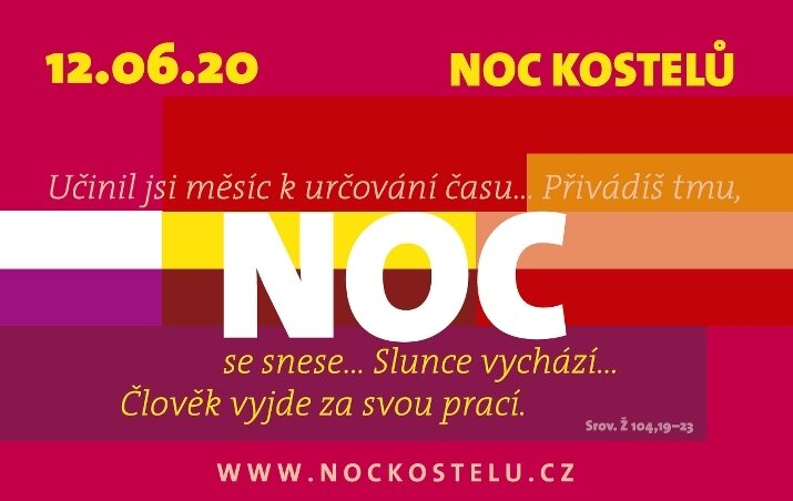 program na Noc kostelů 2020